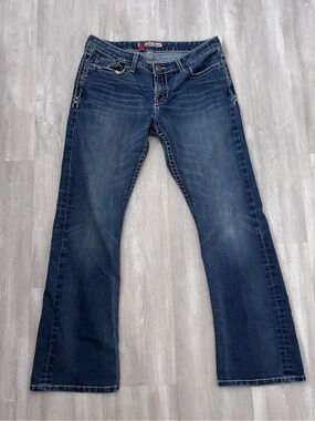 Y2K Buckle “Kate” Low Rise Stretch Jeans